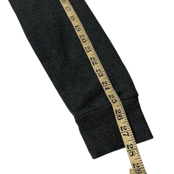 PACT ORGANIC ZIP FRONT GREY BLACK HOODIE SIZE MEDIUM - Picture 13 of 14